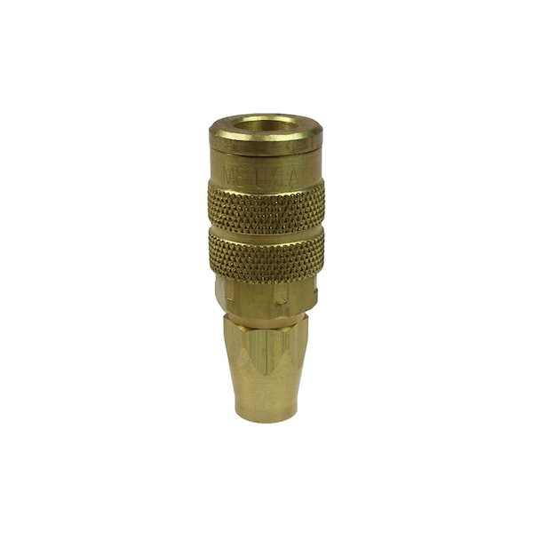 1/4" 6-Point Automotive Coupler 1/4" ID Polyurethane Hose